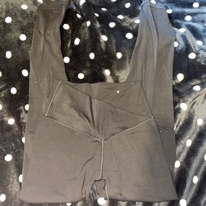 american eagle/aerie crossover leggings in black